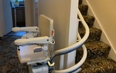 Curved Stairlift in Raheny, Dublin 5